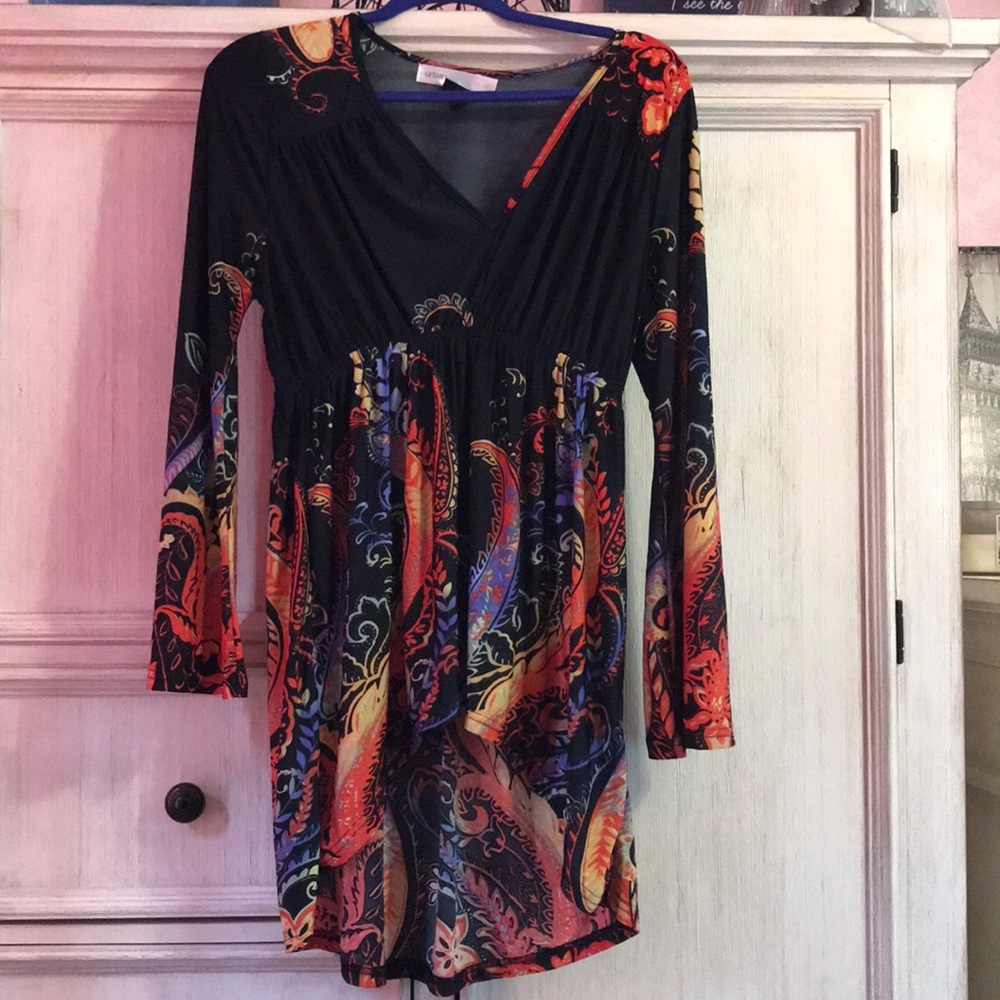 NEW Urban Mango Long Sleeve Dress